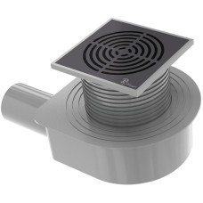 Душевой трап Boheme Smart Design 984-15-B с Черной решеткой