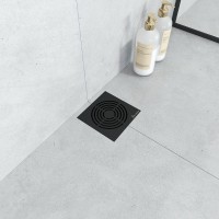 Душевой трап Boheme Smart Design 984-15-B с Черной решеткой