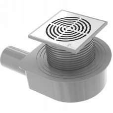 Душевой трап Boheme Smart Design 984-15-CR с решеткой Хром