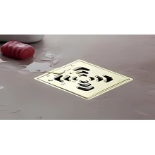 Душевой трап Pestan Confluo Standard 13000136 с решеткой Золото глянец