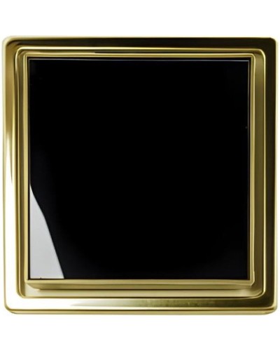 Душевой трап Pestan Confluo Standard 13000172 с решеткой Черный Золото глянец