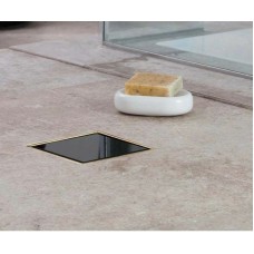 Душевой трап Pestan Confluo Standard 13000172 с решеткой Черный Золото глянец