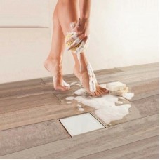 Душевой трап Pestan Confluo Standard 13000175 с решеткой Белый Золото глянец