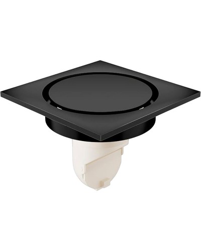 Душевой трап Orange 100x100 TR01-003b с Черной матовой решеткой