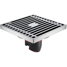 Душевой трап Orange 100x100 TR01-005cr с решеткой Хром глянцевый