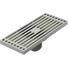 Душевой трап Orange 200x80 TR01-009ni с решеткой Никель