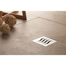 Душевой трап 144x144/50 мм хром Pestan Confluo Standard Tide Mask Vertical 13000074