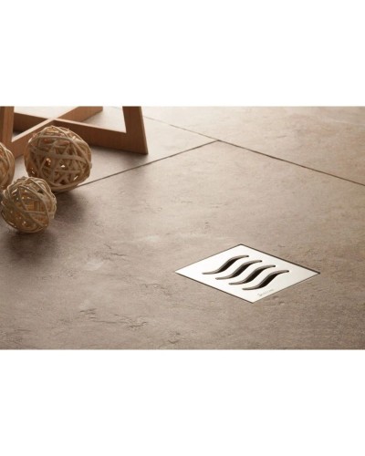 Душевой трап 144x144/50 мм хром Pestan Confluo Standard Tide Mask Vertical 13000074