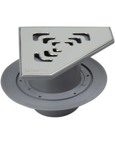 Душевой трап 194x194/50 мм хром Pestan Confluo Standard Angle Vertical 13000021