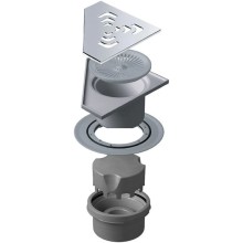 Душевой трап 194x194/50 мм хром Pestan Confluo Standard Angle Vertical 13000021