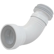 Фановая труба гофровая Alcaplast A97 Белая