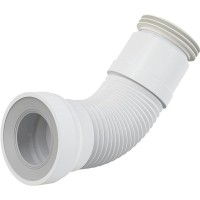 Фановая труба Alcaplast A970 гофровая Белый