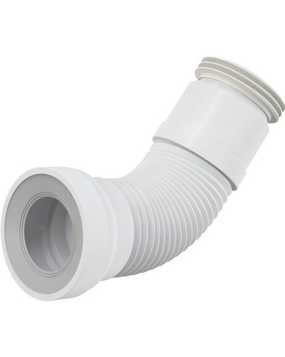 Фановая труба Alcaplast A970 гофровая Белый