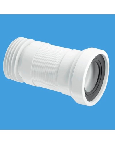 Гофра  для унитаза 33-85 см McALPINE MRWC-F33R