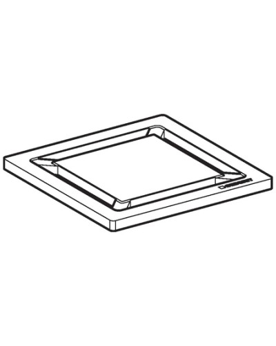 Решетка без креплений для трапа Geberit 154.312.00.1