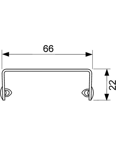 Декоративная решетка 943 мм Tece TECEdrainline basic глянцевый хром 601010