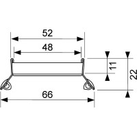 Основа для плитки 1443 мм Tece TECEdrainline plate II глянцевый хром 601572