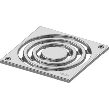 Декоративная решетка 142×142 мм TECE TECEdrainpoint S хром 3665001
