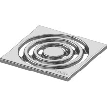 Декоративная решетка 100×100 мм TECE TECEdrainpoint S хром 3665002