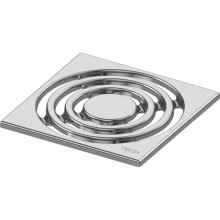Декоративная решетка 142×142 мм TECE TECEdrainpoint S хром 3665003