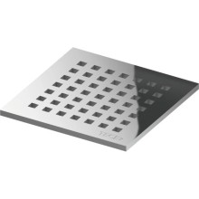 Декоративная решетка 142×142 мм TECE TECEdrainpoint S quadratum хром 3665009