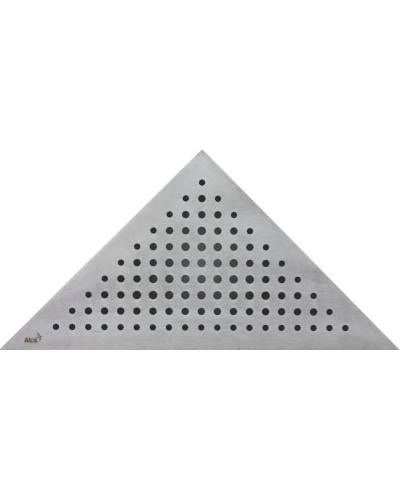 Декоративная решетка нержавеющая сталь AlcaPlast Triton