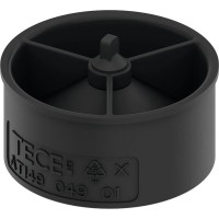 Стакан с мембраной для сифона «низкий» Tece TECEdrainline 660015