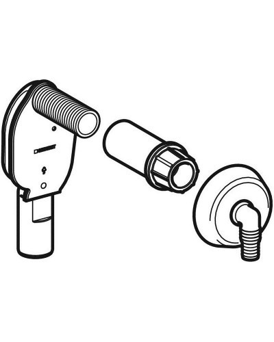 Сифон для подключения слива бытовой техники Geberit 152.234.21.1