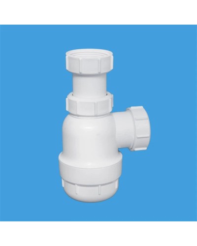 Сифон для кухонной мойки без выпуска McALPINE 40 MRSK2-NW