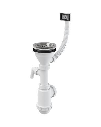 Сифон для кухонной мойки Alcaplast A447P-DN50/40 Белый