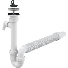 Сифон для кухонной мойки Alcaplast A830-DN50/40 Белый