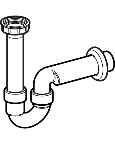 Сифон для кухонной мойки 1 1/2"-40 Geberit 152.742.11.1