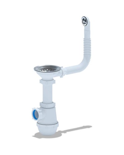 Сифон для кухонной мойки 3 1/2-40 АНИ пласт A0142S