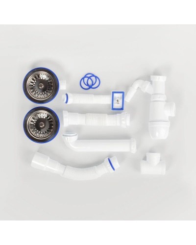 Сифон для кухонной мойки 3 1/2"-40*40/50 IDDIS Kitchen Line S21UPS0i84