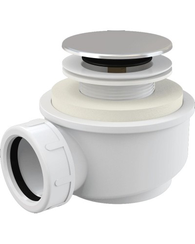 Сифон для душевого поддона Alcaplast A476 Хром