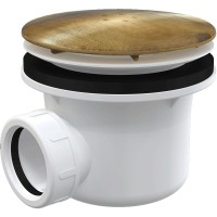 Сифон для душевого поддона Alcaplast A49ANTIC Бронза