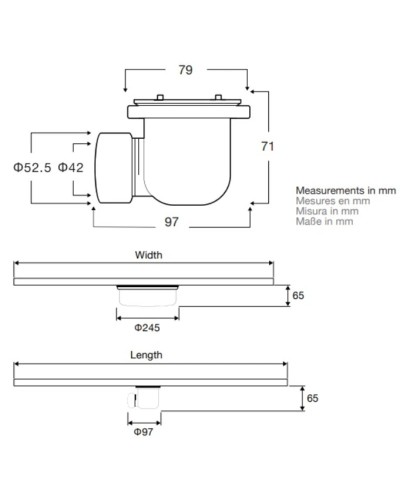 Сифон для поддона Vincea Vsph-D611