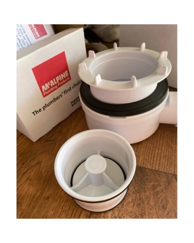 Сифон для поддона Ø 90 мм McALPINE HC2730LWH-NRV