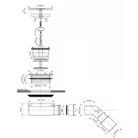 Сифон для поддона Ø 90 мм McALPINE HC2730LCP-NRV