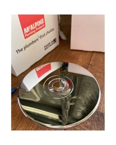 Сифон для поддона Ø 90 мм McALPINE HC2730LCP-NRV