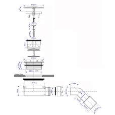Сифон для поддона Ø 90 мм McALPINE HC2730LMW-NRV