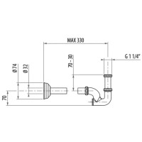 Сифон для раковины Gattoni Accessori 0154/00V0br