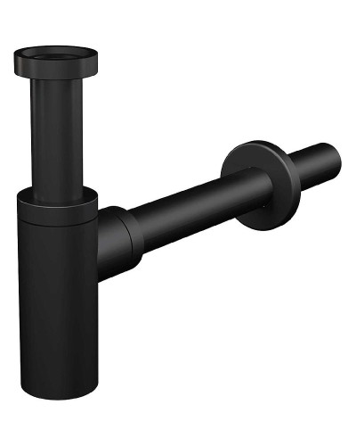 Сифон для раковины Alcaplast A400BLACK Черный матовый