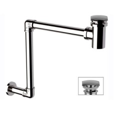 Сифон для раковины с донным клапаном без перелива Remer 984S