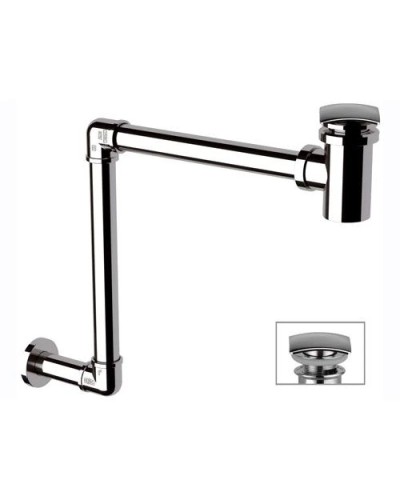 Сифон для раковины с донным клапаном без перелива Remer 984S