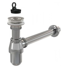 Сифон для раковины Alcaplast A437 Хром
