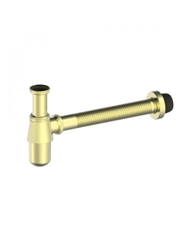Сифон для раковины WONZON & WOGHAND, Брашированное золото (WW-88SS102-BG)