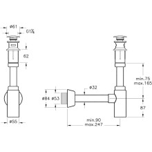 Сифон для раковины VitrA Syphon A45154