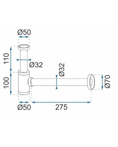 Сифон для раковины Rea REA-A5693