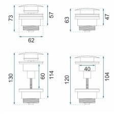 Сифон для раковины Rea REA-A5693